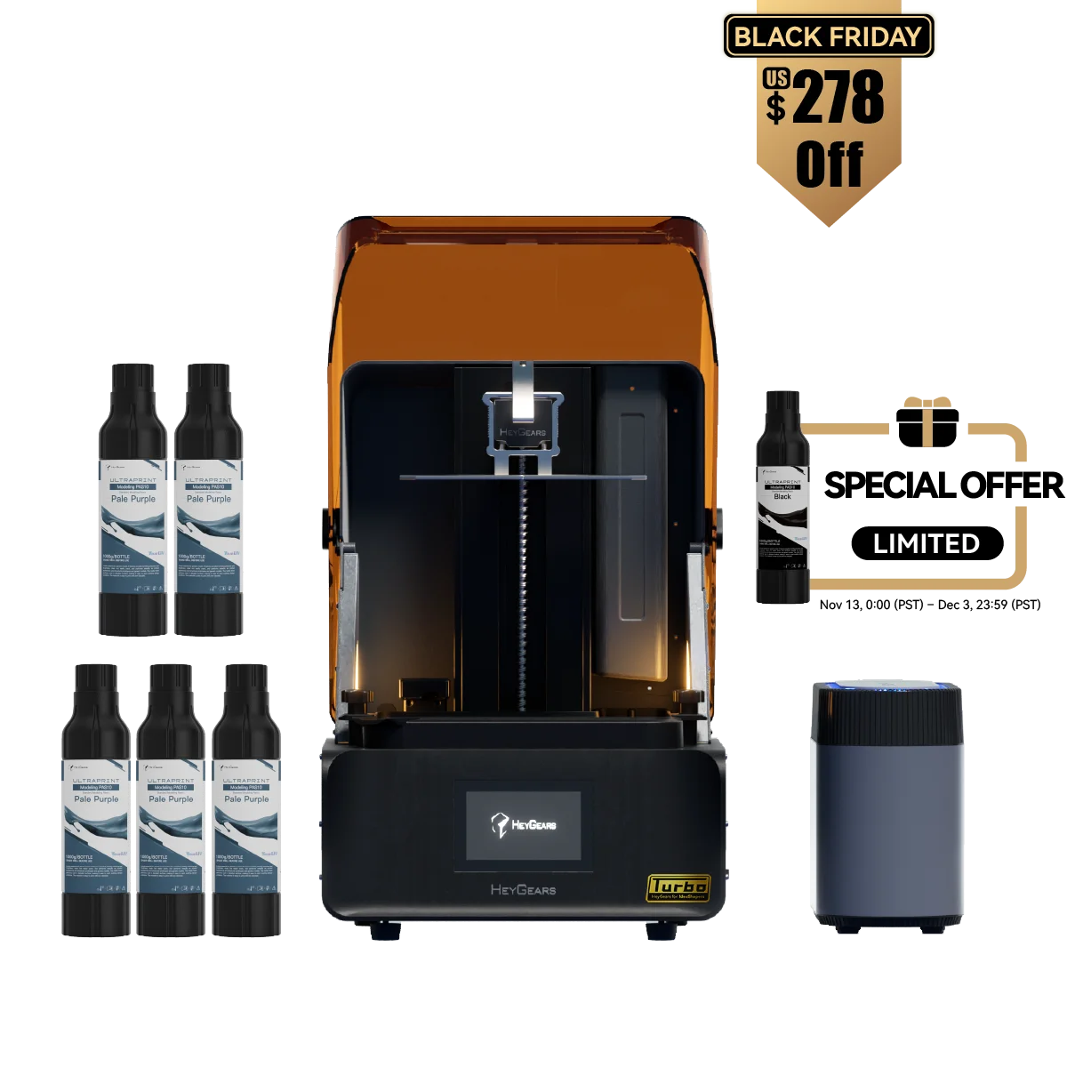 Reflex RS Turbo 3D Printer