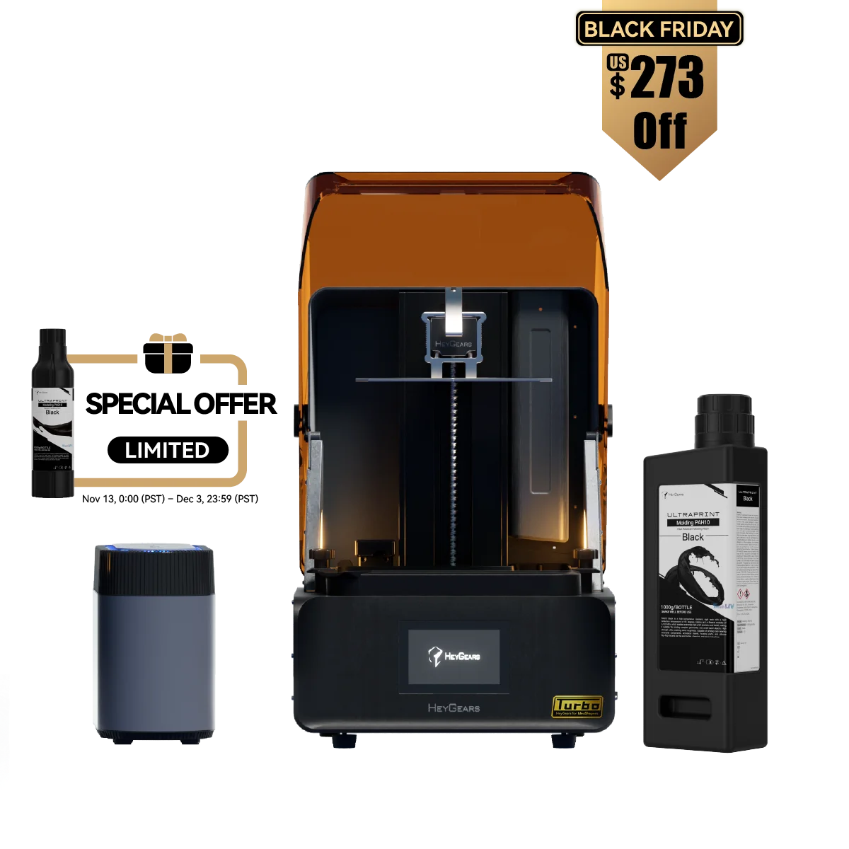 Reflex RS Turbo 3D Printer