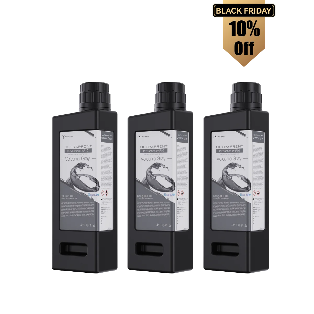 UltraPrint Production PAF10 フレキシブルプロダクション樹脂(PVCライク)