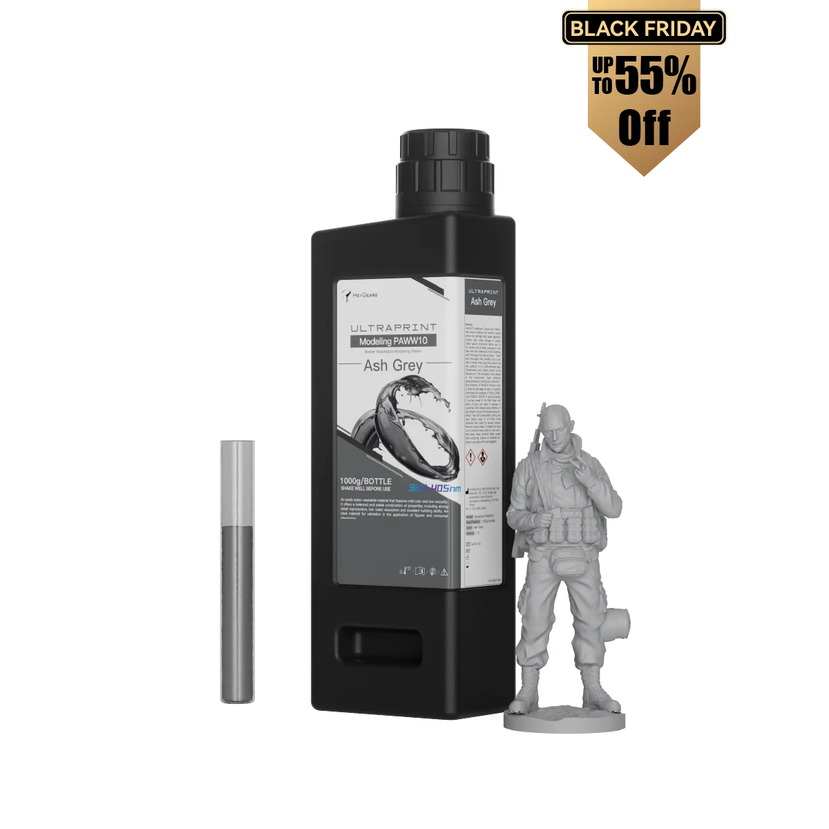 UltraPrint-Modeling PAWW10 Water Washable Resin