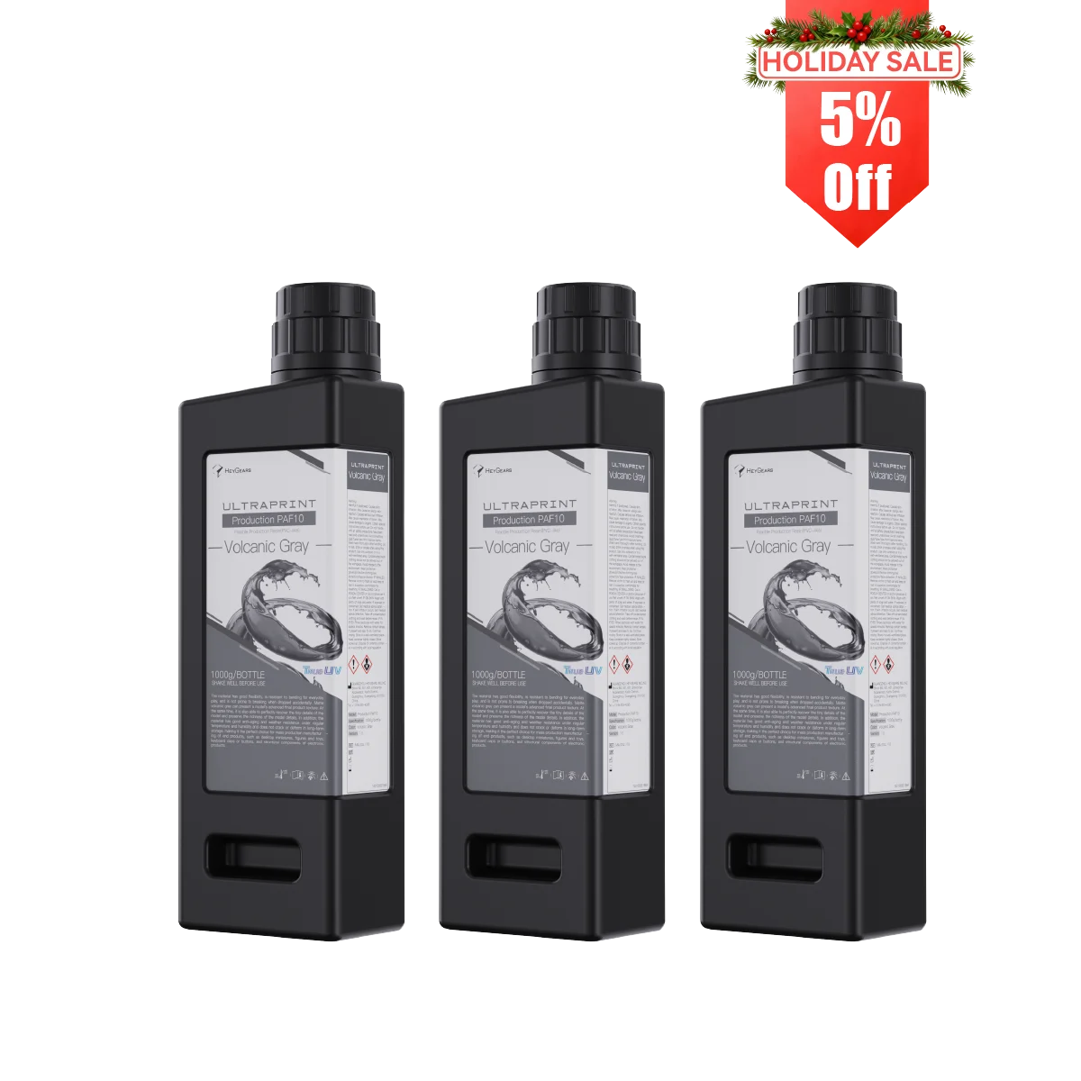 UltraPrint Production PAF10 Flexible Production Resin (PVC-like)