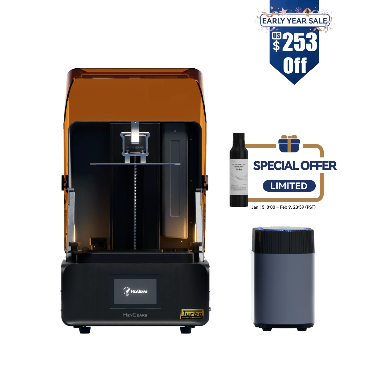 Reflex RS Turbo 3D Printer