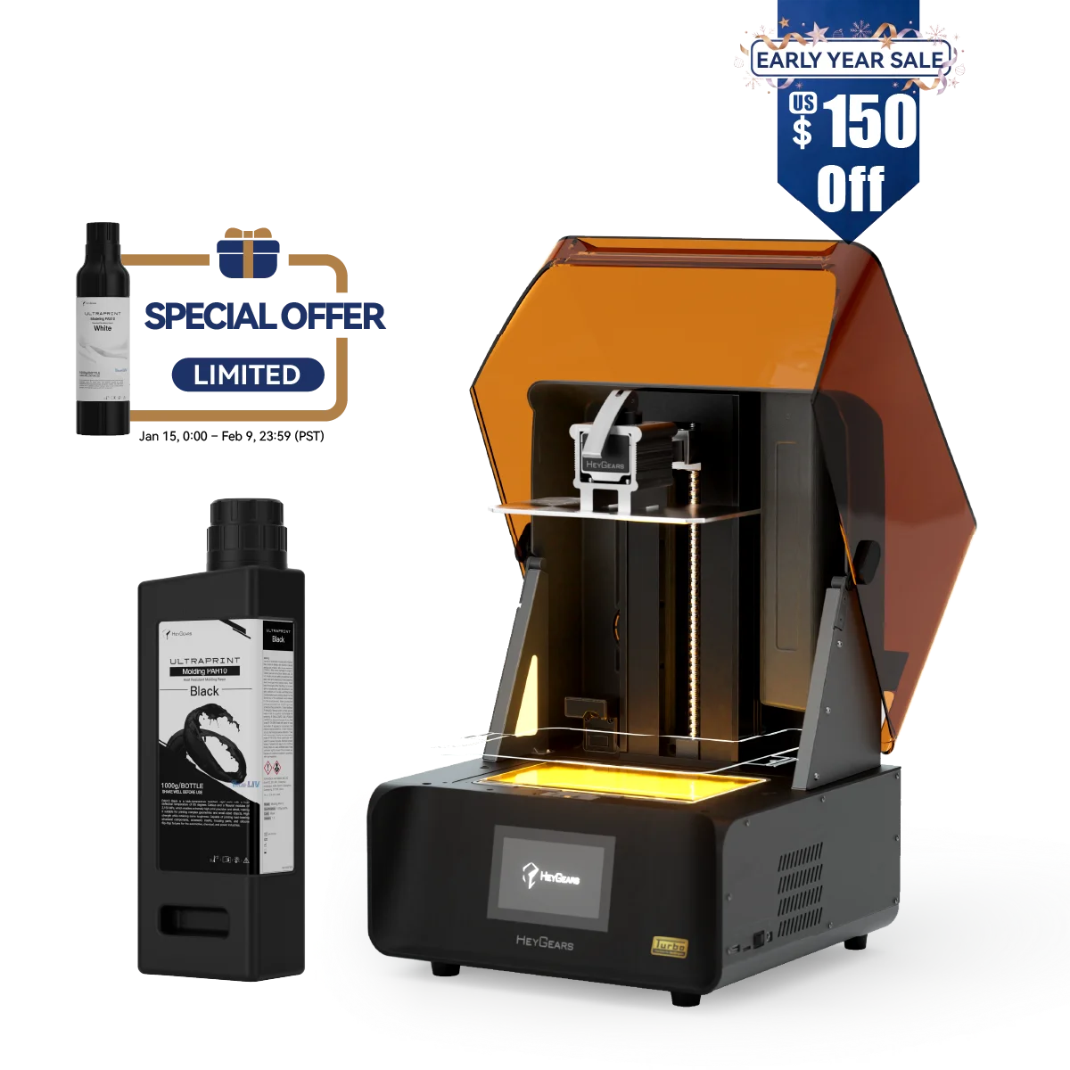 Reflex RS Turbo 3D Printer