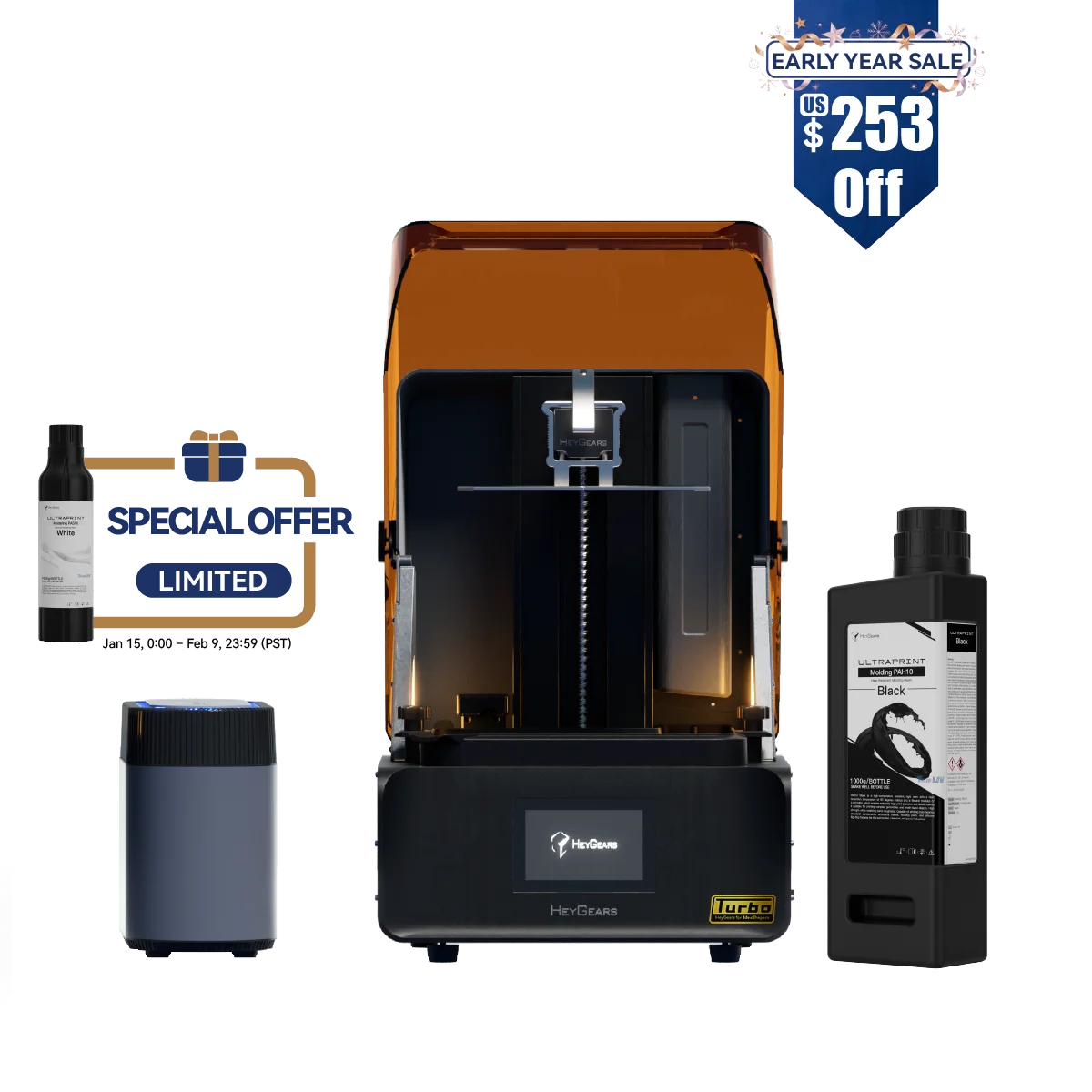 Reflex RS Turbo 3D Printer