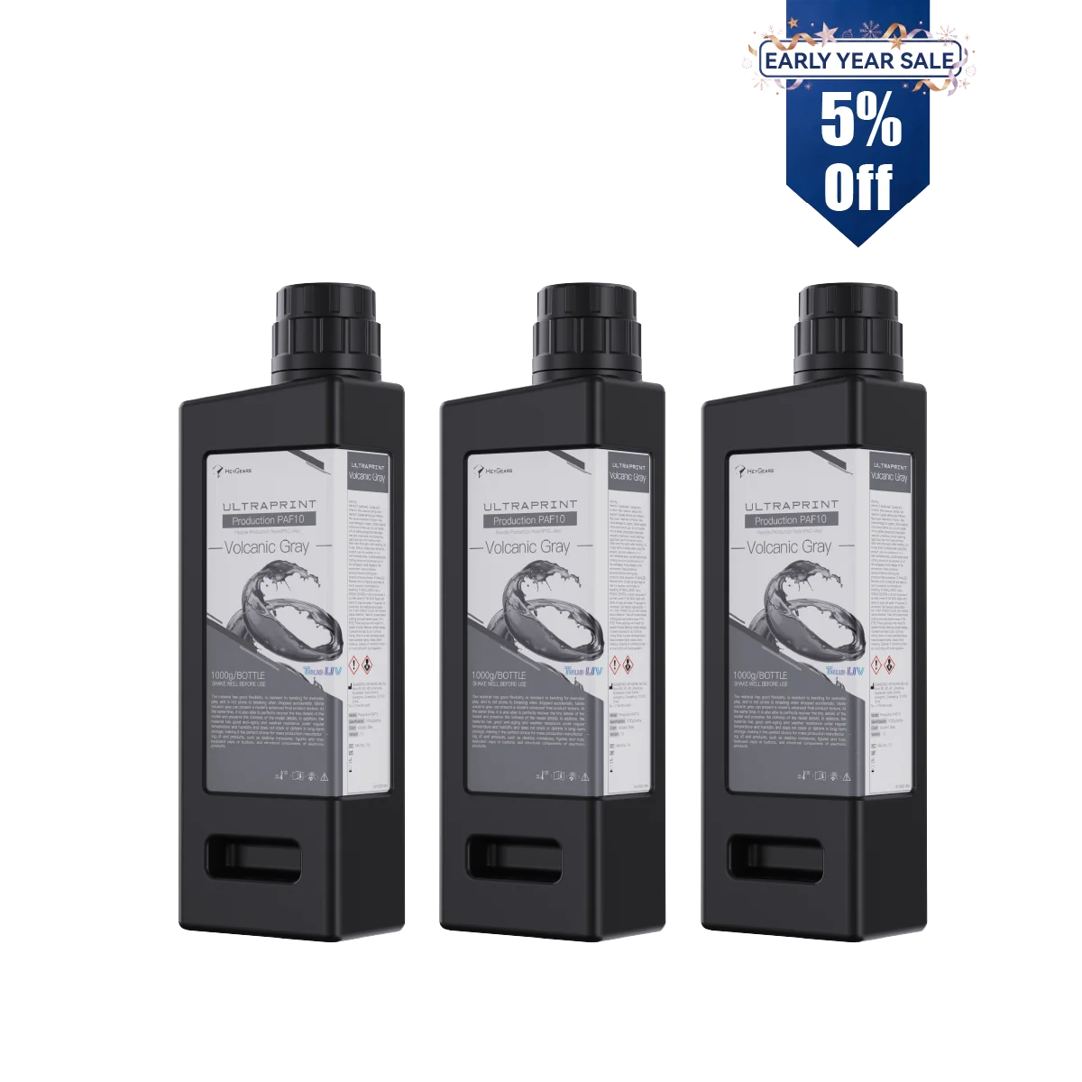 UltraPrint Production PAF10 Flexible Production Resin (PVC-like)