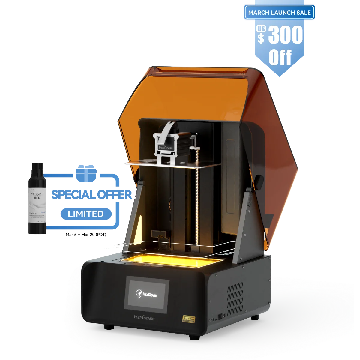 Reflex RS Turbo 3D Printer