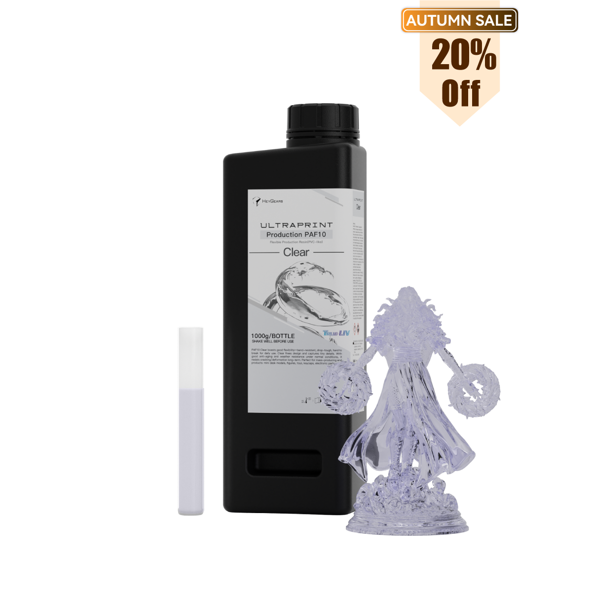 UltraPrint Production PAF10 Flexible Production Resin (PVC-like)