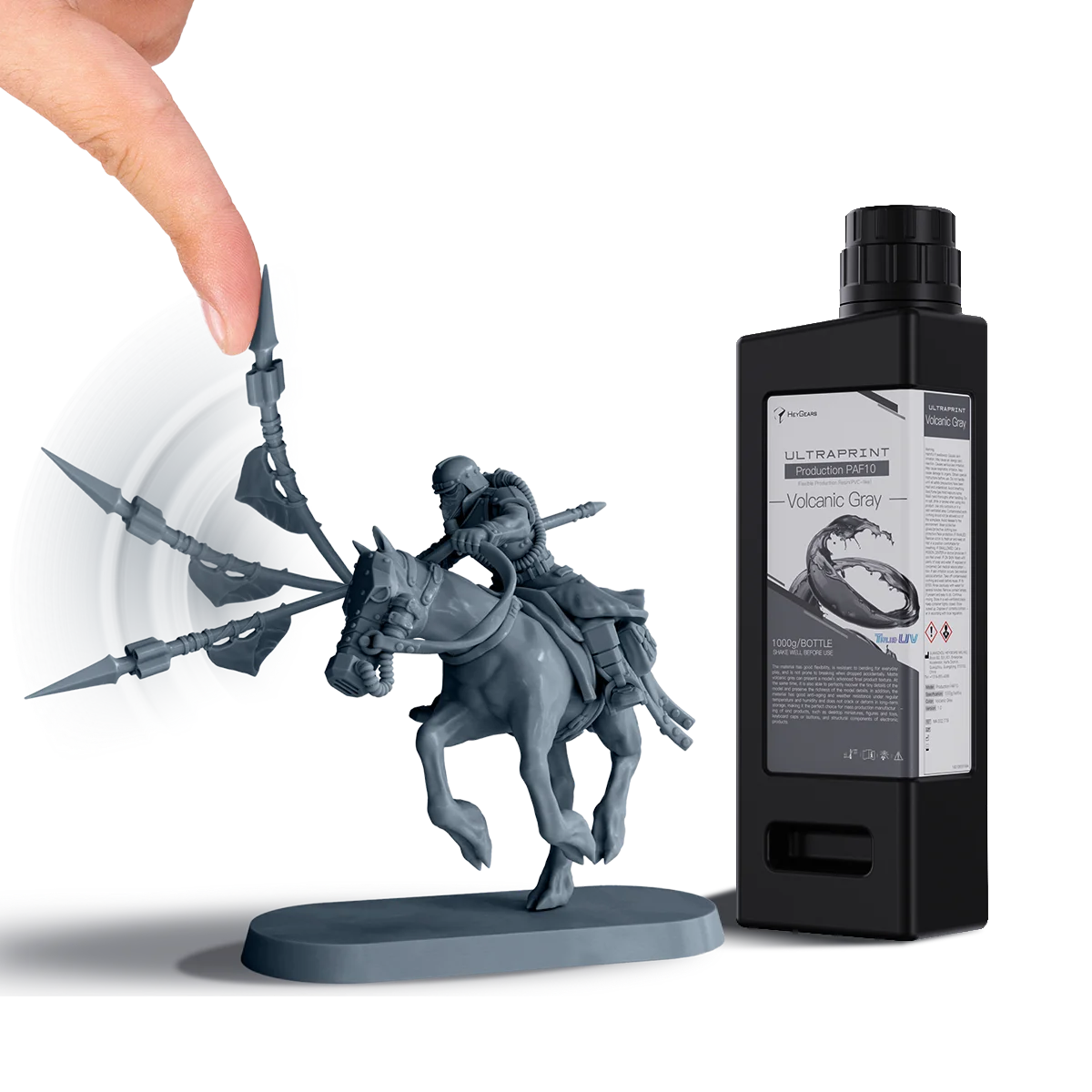 UltraPrint Production PAF10 フレキシブルプロダクション樹脂(PVCライク)