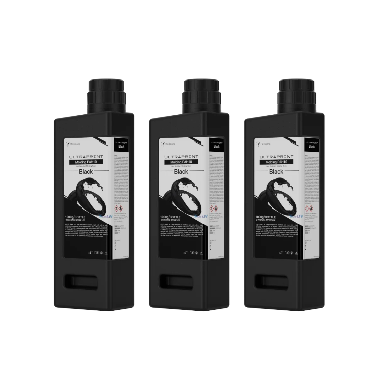 UltraPrint-Molding PAH10 (Black) High-Temp & Rigid Resin