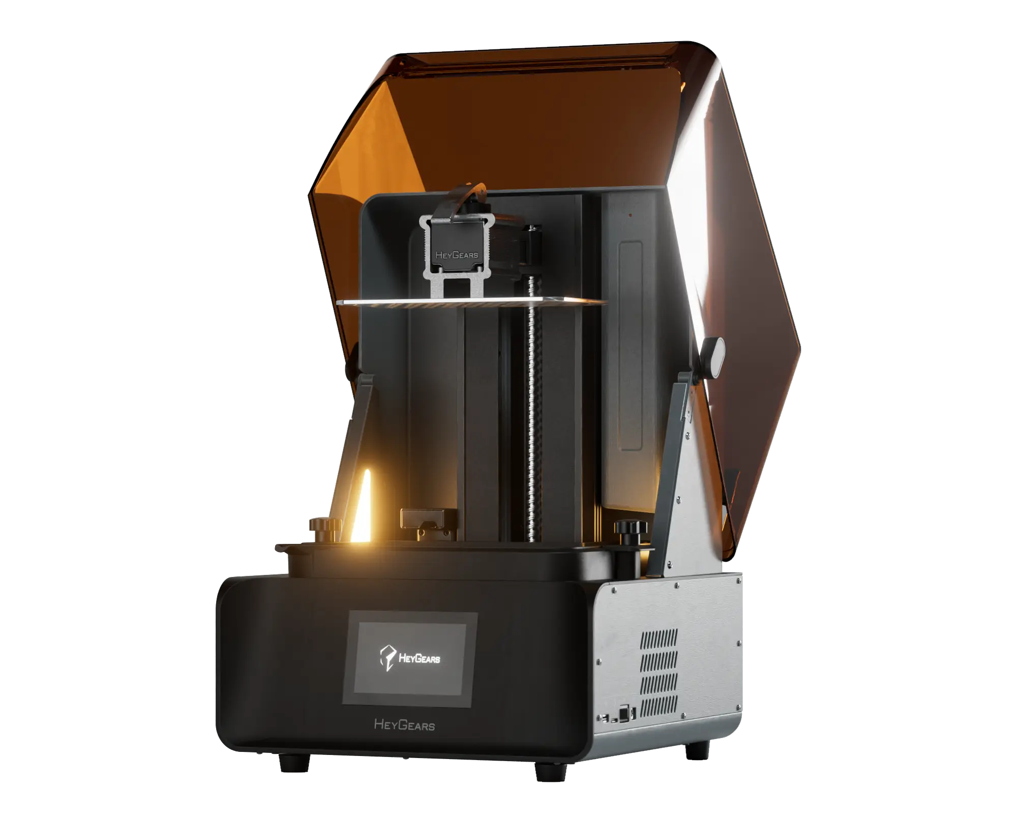 HeyGears Reflex RS Turbo 3D printer enabling high-precision and detailed resin 3D printing