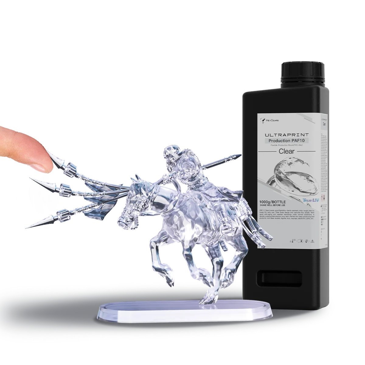 UltraPrint Production PAF10 Flexible Production Resin (PVC-like)