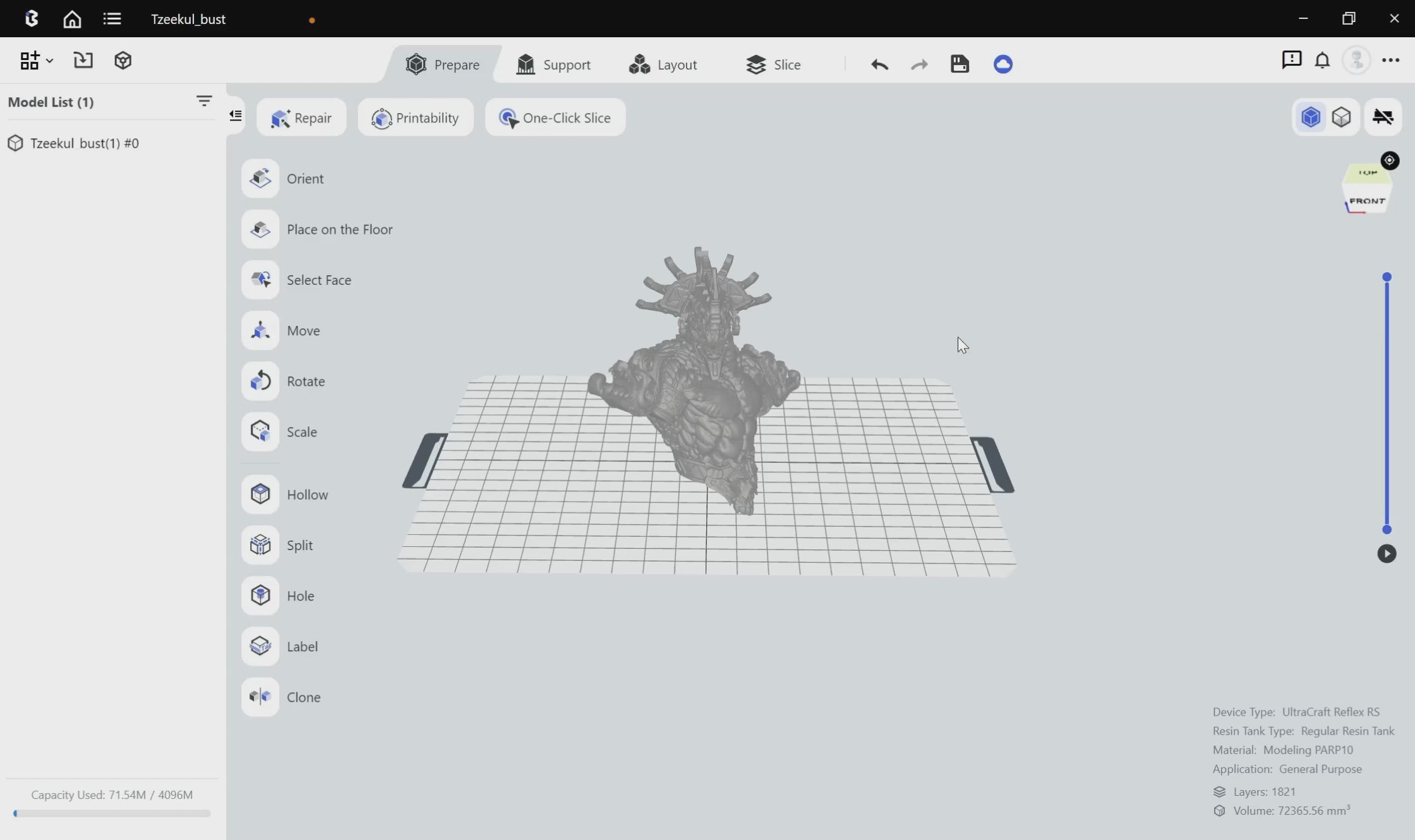 Load video: <p>One-click slicing without manual adjustment.</p>