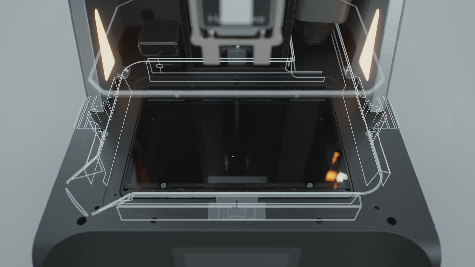 Load video: <p>Force sensors with a sensitivity of <strong>0.1 N</strong> can detect resin residue as small as <strong>0.2 mm </strong>and can auto-stop upon detection or print failure.</p>