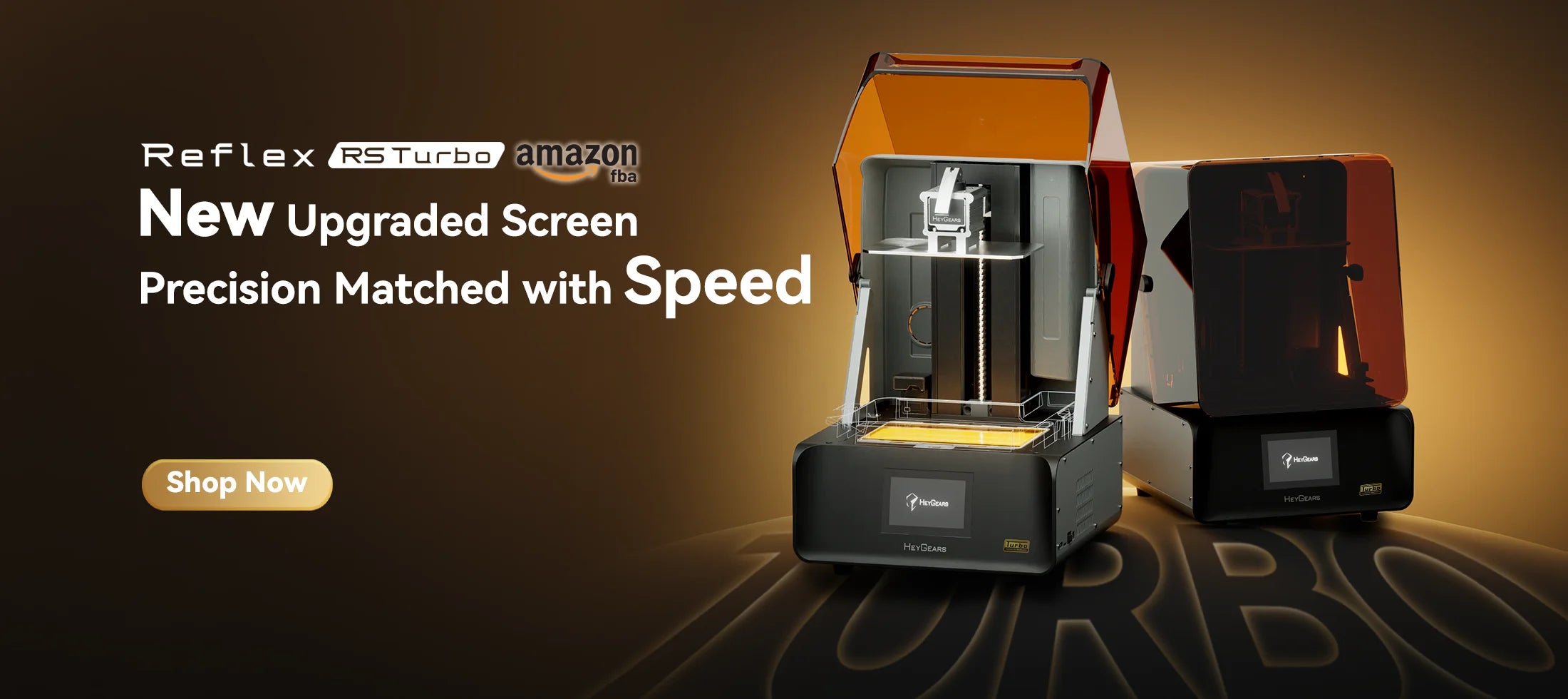 RS Turbo 3d printer HeyGears