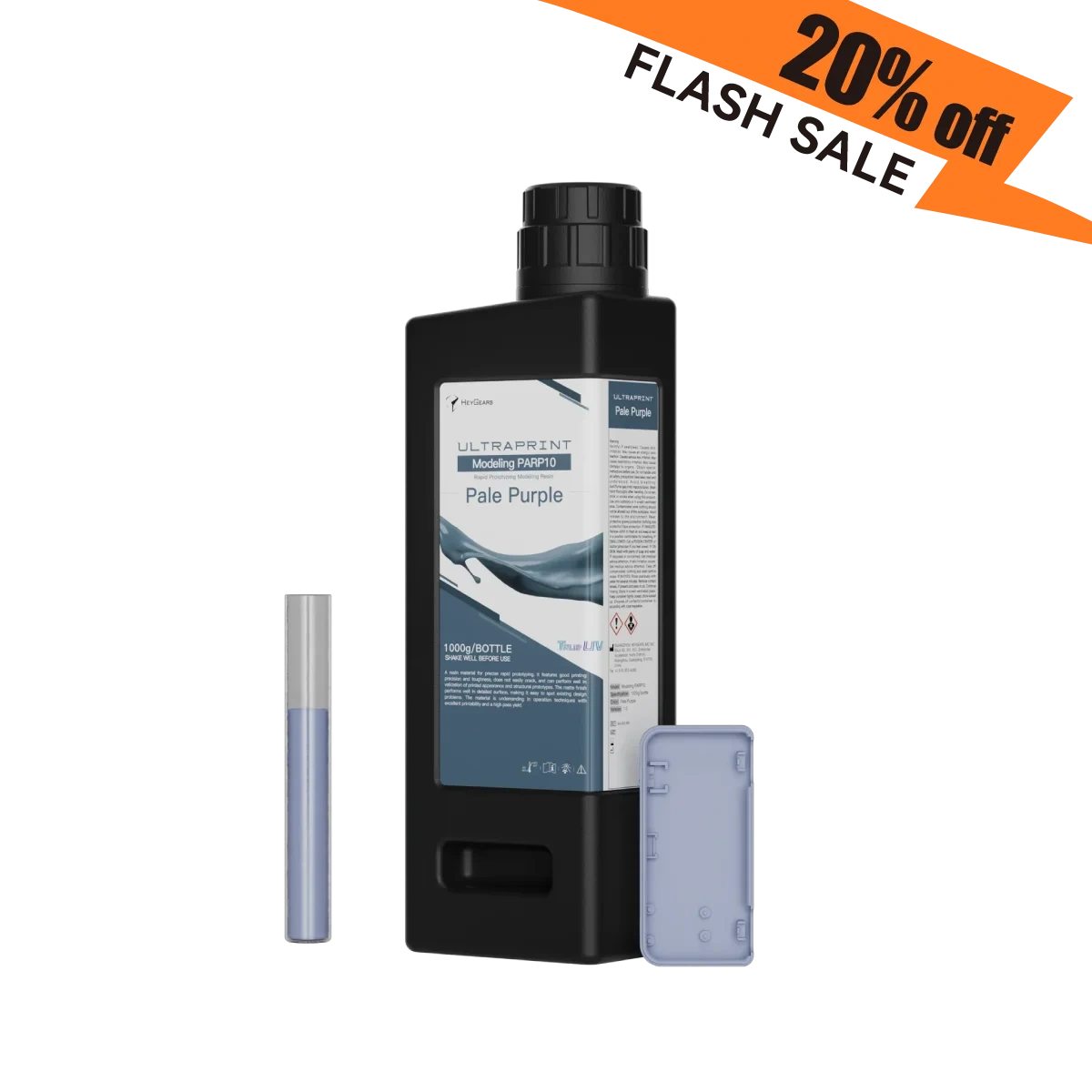 Only 20 Bottle! Flash Sale PARP10 Rapid Prototyping Modeling Resin (Pale Purple)