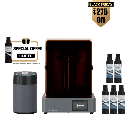 Black friday sale for HeyGears 3D printers.