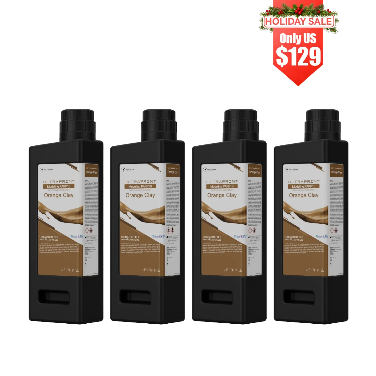 UltraPrint-Modeling PARP10 ラピッドプロトタイピングモデリング樹脂（オレンジクレイ）