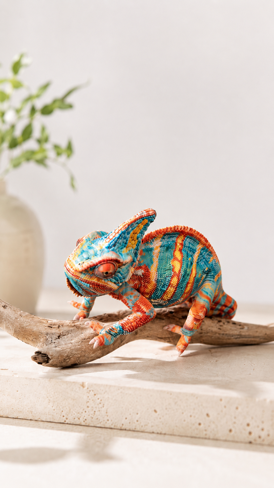 Detailed finished full-colour custom model example