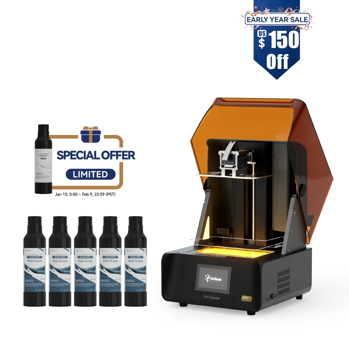 Reflex RS Turbo 3D-Drucker 