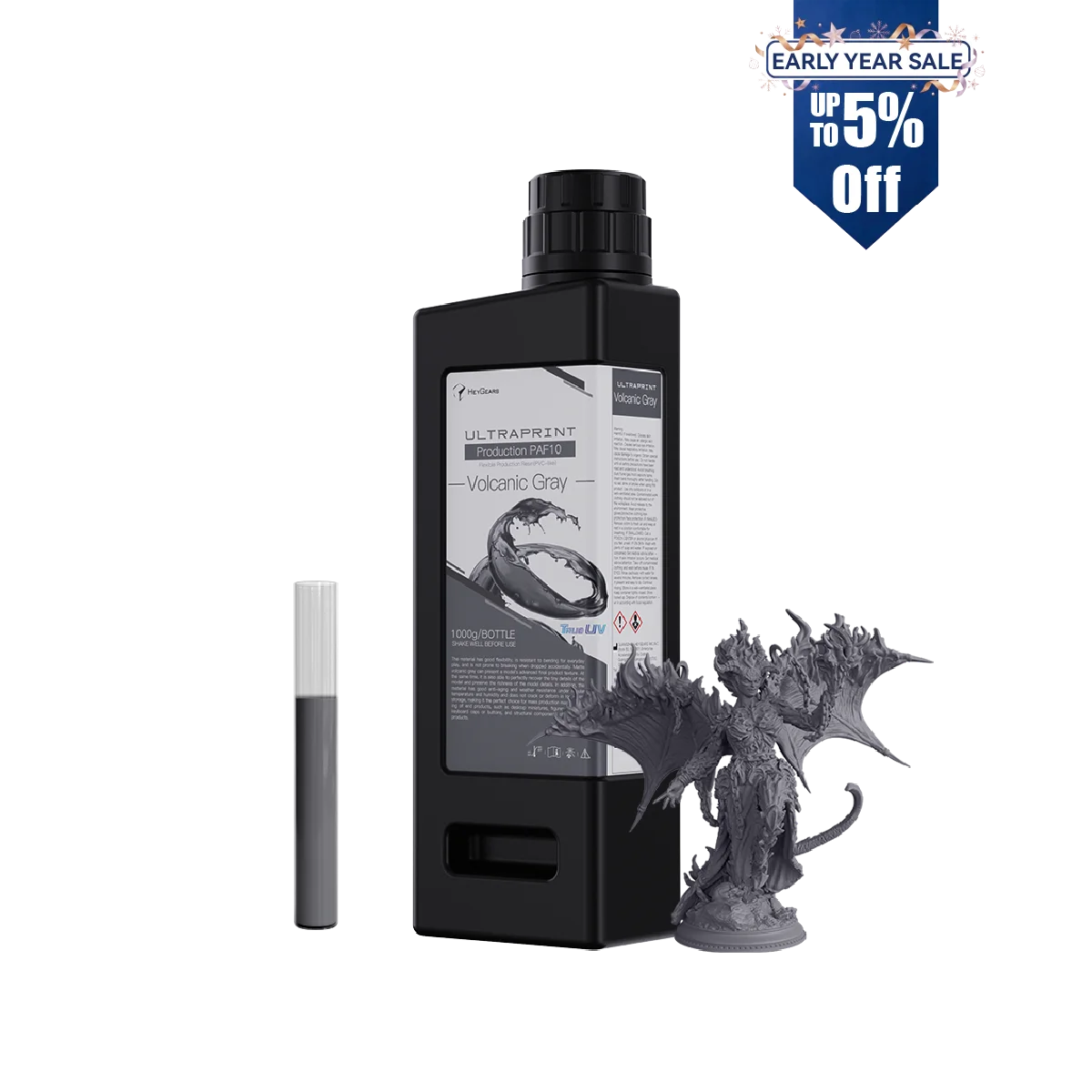 UltraPrint Production PAF10 Flexible Production Resin (PVC-like)