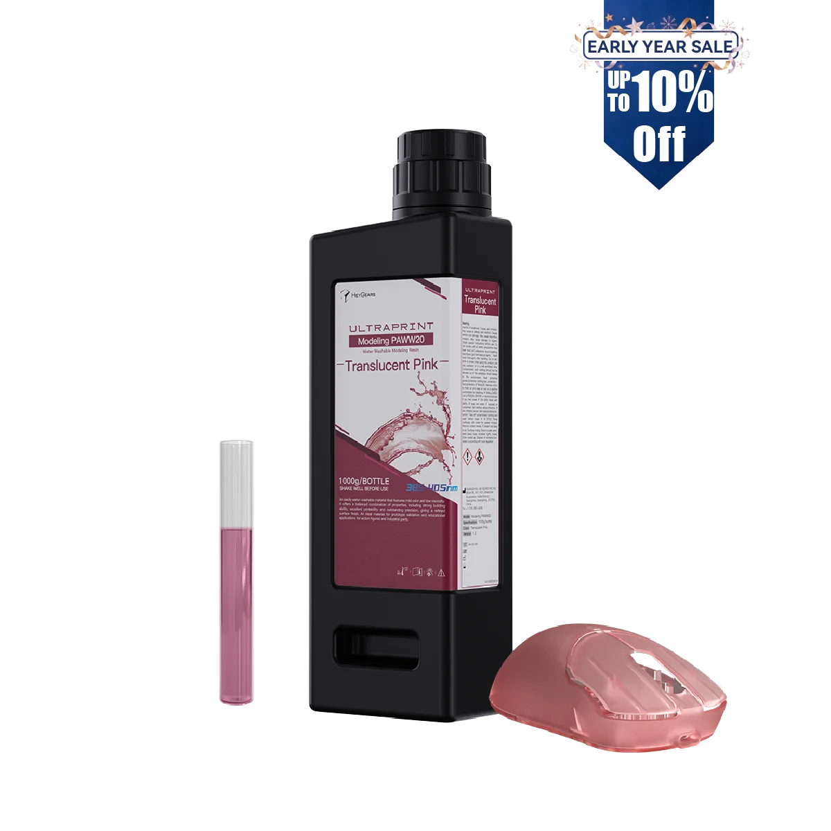UltraPrint-Modeling PAWW20 Water Washable Modeling Resin