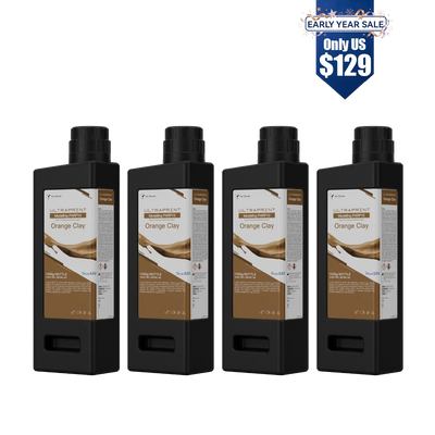 UltraPrint-Modeling PARP10 Rapid Prototyping Modeling Resin (Orange Clay)