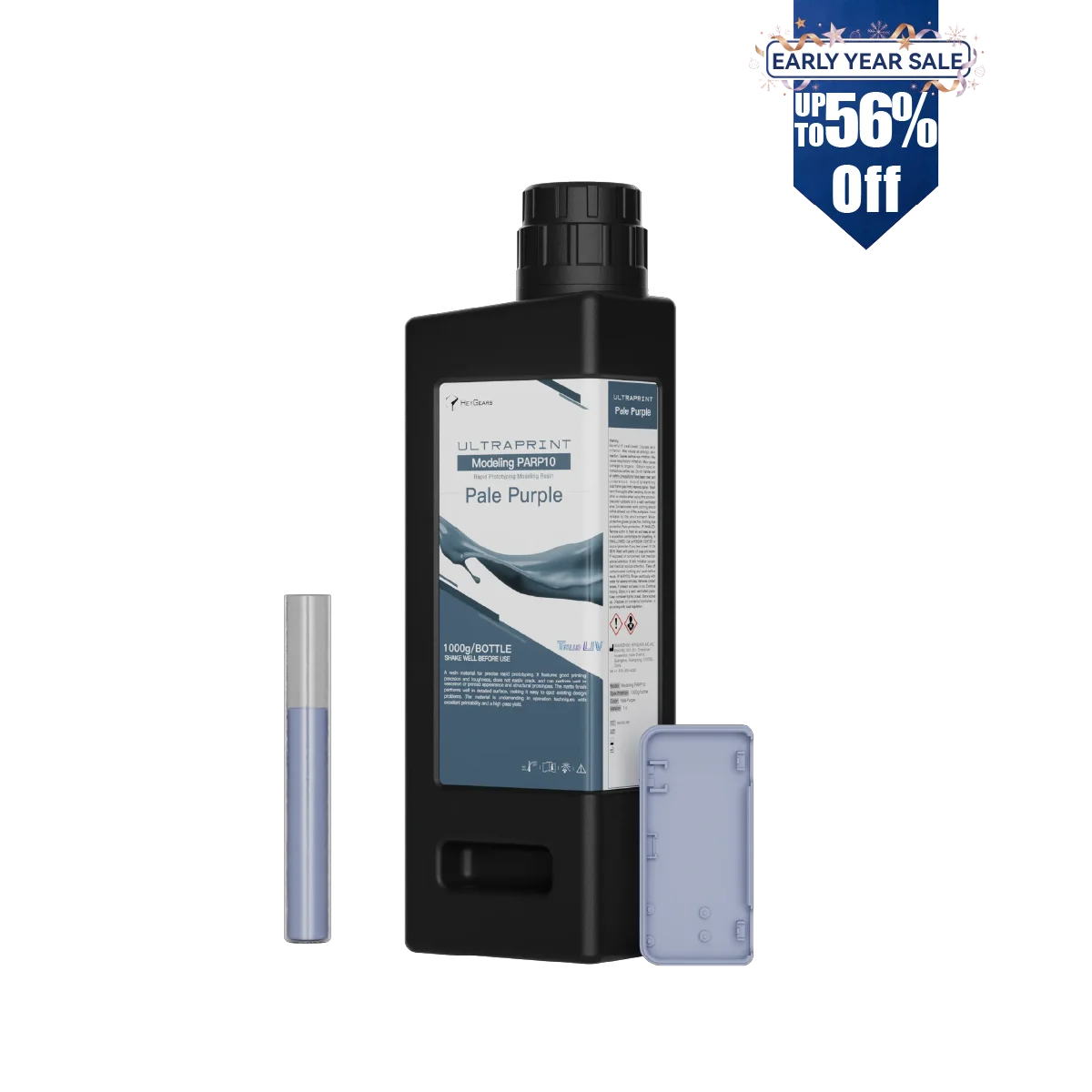 UltraPrint-Modeling PARP10 Rapid Prototyping Modeling Resin (Pale Purple)