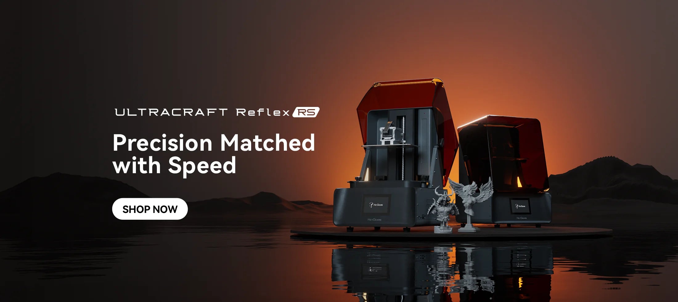 HeyGears Reflex RS Resin 3d printer 