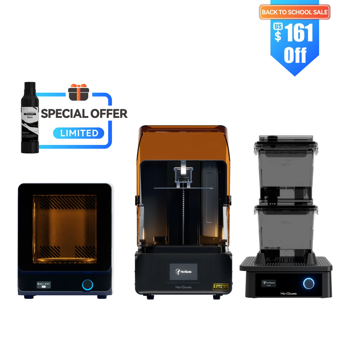 すべての製品 – HeyGears Resin 3D Printer - High-Precision