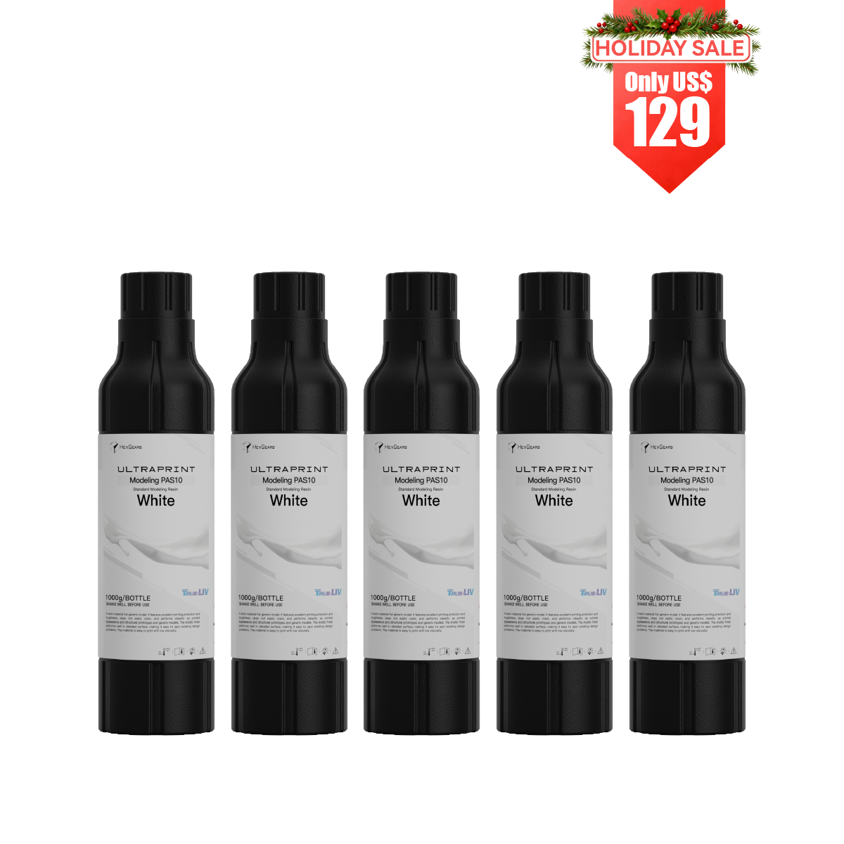 UltraPrint-Modeling PAS10 Resin 5kg (White)