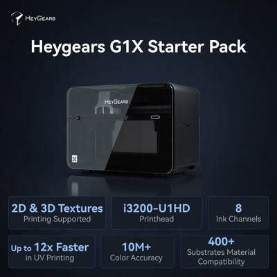 HeyGears G1X - The Desktop UV Printer for Best-in-Class Print Quality