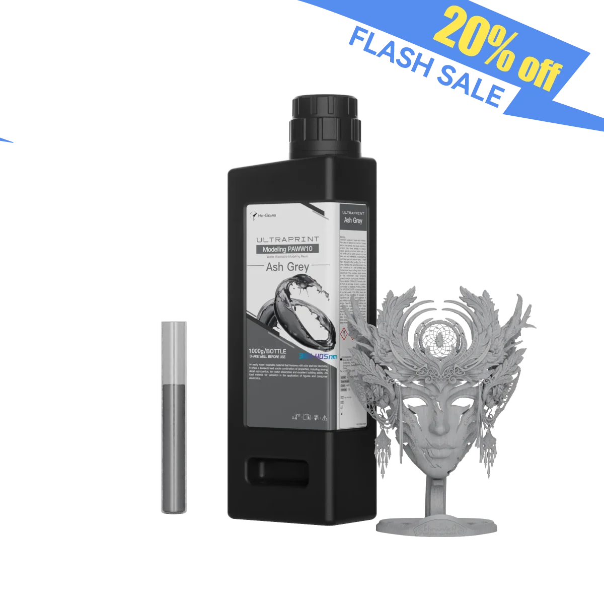 Flash Sale UltraPrint-Modeling PAWW10 Water Washable Resin