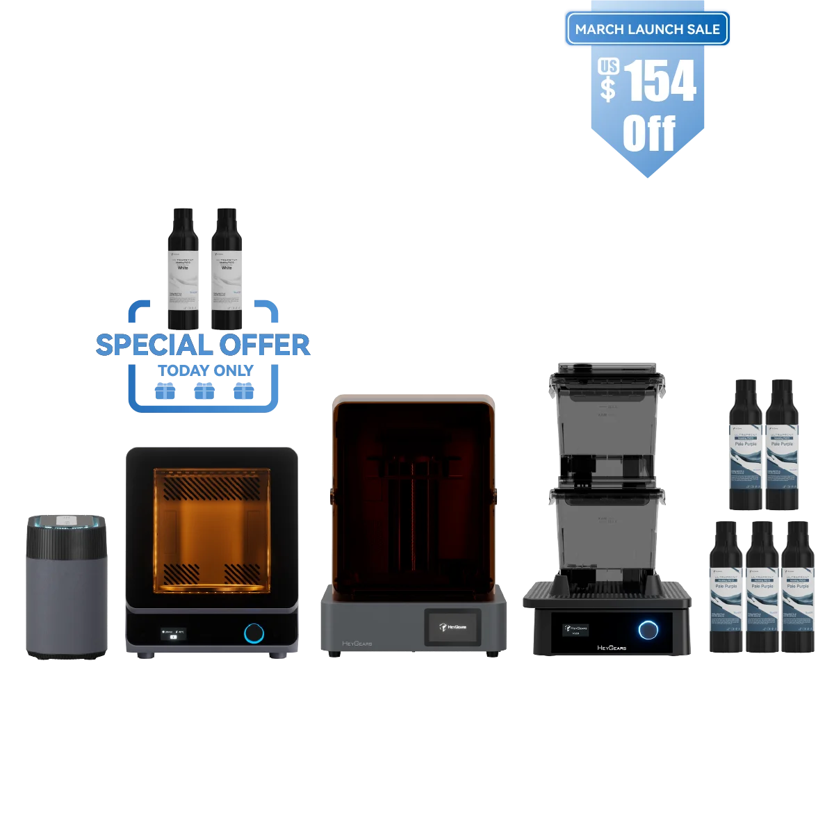 Reflex 2 High-Accuracy Resin 3D Printer for Professionals – HeyGears Store