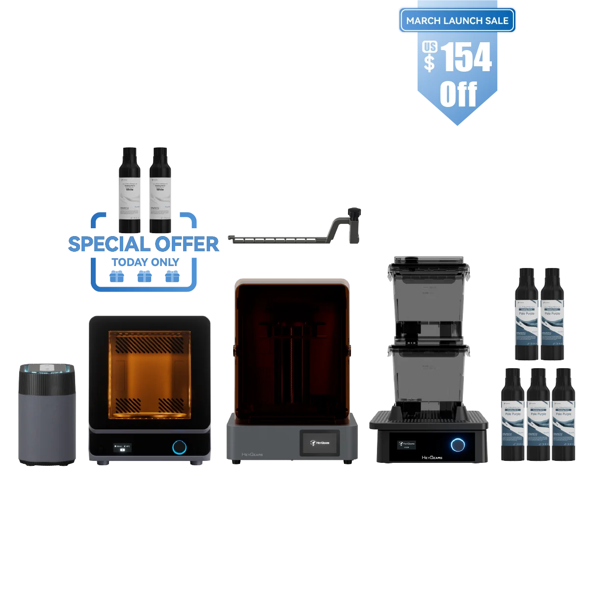 Reflex 2 High-Accuracy Resin 3D Printer for Professionals – HeyGears Store