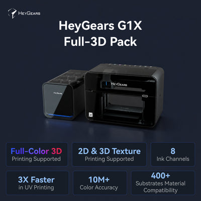 HeyGears G1 Series: The World's 1st Desktop Full-Color 3D & UV Printer Deposit Reservation