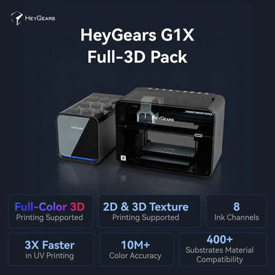HeyGears G1 Series: The World's 1st Desktop Full-Color 3D & UV Printer Deposit Reservation
