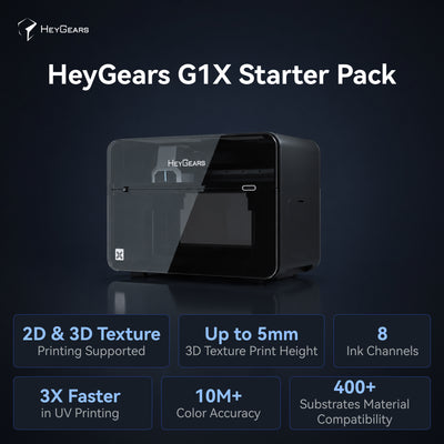 HeyGears G1 Series: The World's 1st Desktop Full-Color 3D & UV Printer Deposit Reservation