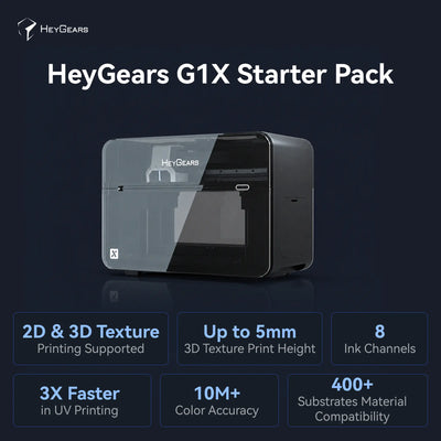 HeyGears G1 Series: The World's 1st Desktop Full-Color 3D & UV Printer Deposit Reservation