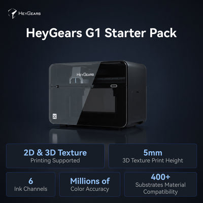 HeyGears G1 Series: The World's 1st Desktop Full-Color 3D & UV Printer Deposit Reservation
