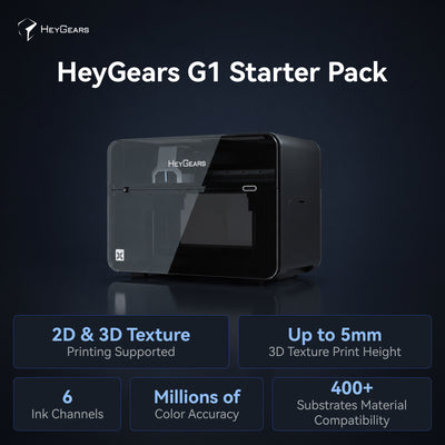 HeyGears G1 Series: The World's 1st Desktop Full-Color 3D & UV Printer Deposit Reservation