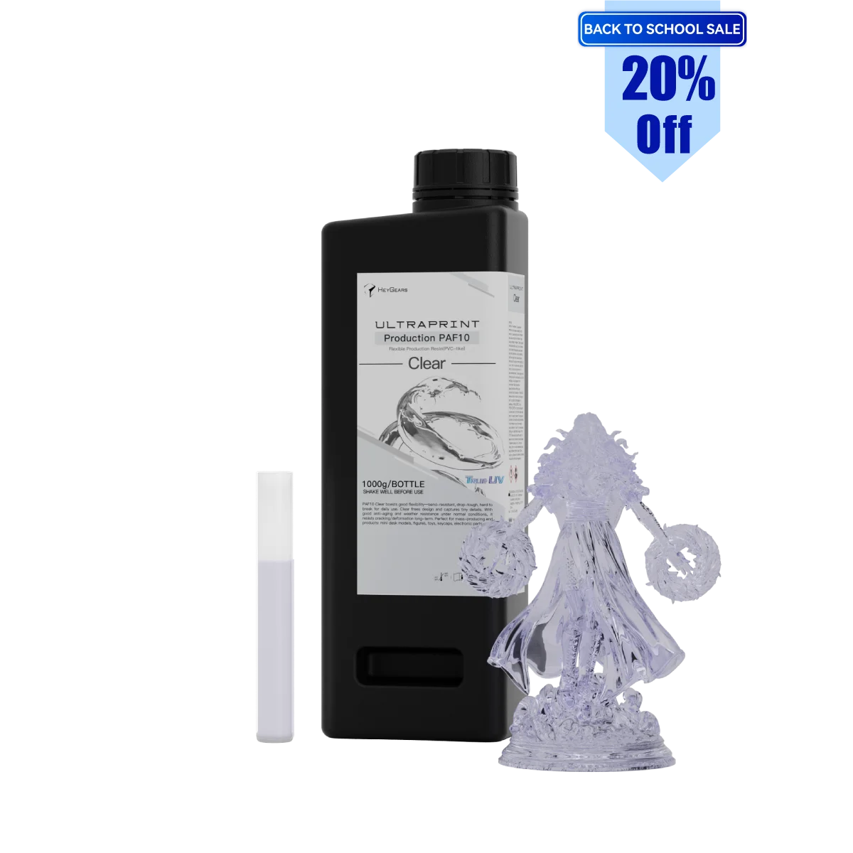 UltraPrint Production PAF10 Flexible Production Resin (PVC-like)