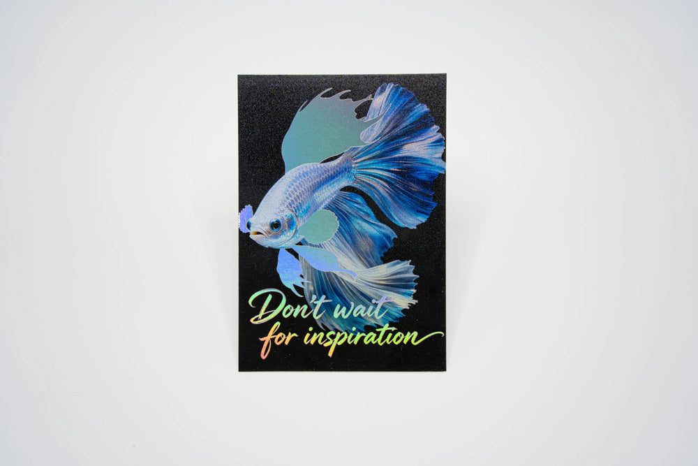 Holographic Card Print