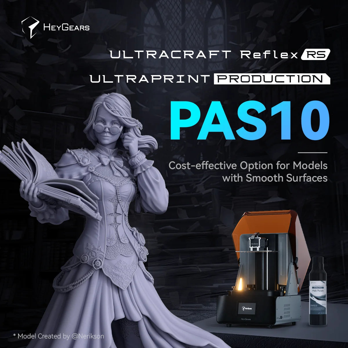 Miniature Maker Resin Bundle – HeyGears Resin 3D Printer