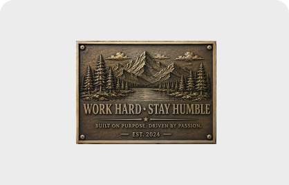 Metal Business Card