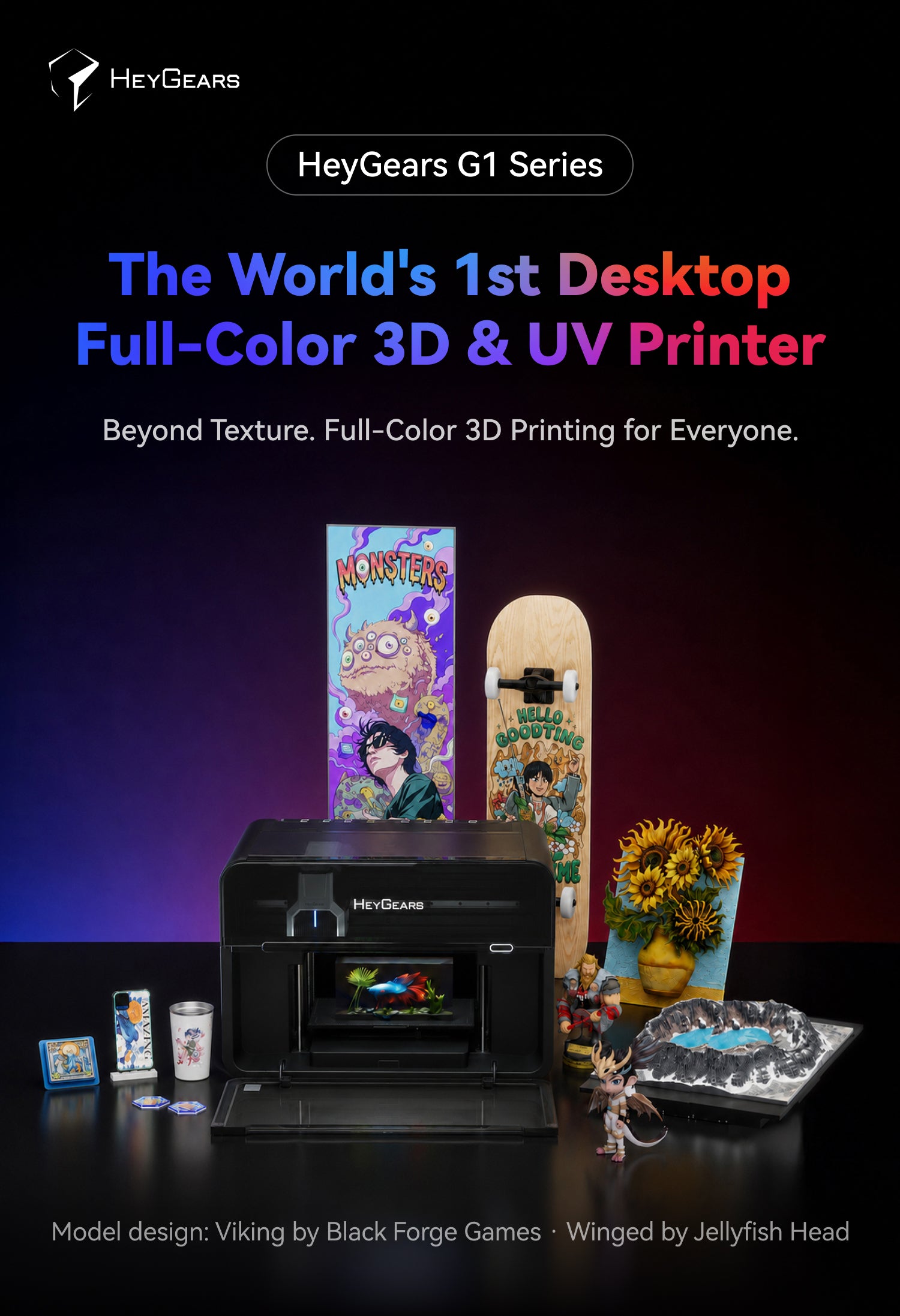 HeyGears G1 Announced: Is This Full-Color 3D & UV Printer a Game Changer?