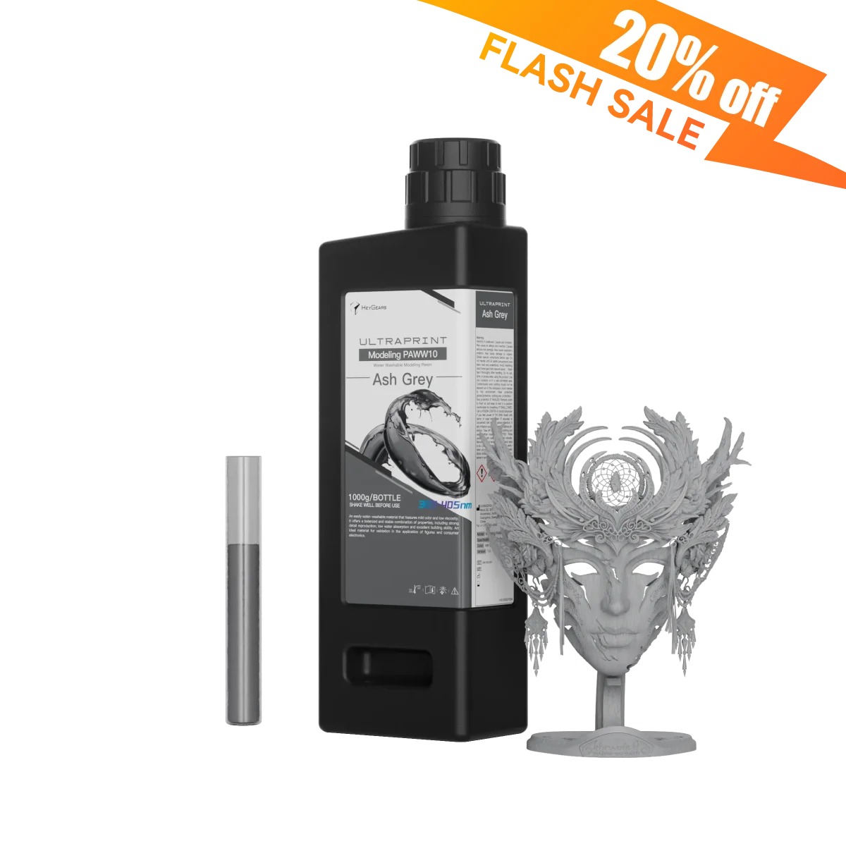 Flash Sale UltraPrint-Modeling PAWW10 Water Washable Resin