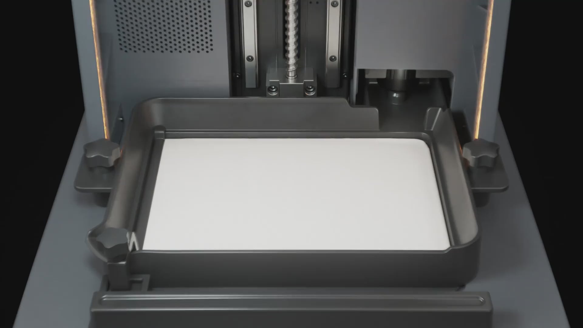 Video laden: &lt;p&gt;Automatic resin refill before and during printing.&lt;/p&gt;&lt;p&gt;&lt;em&gt;*Please replace the resin bottle&#39;s push-button with the one that comes with the Reflex 2 3D printer package for quicker resin auto-refill speed.&lt;/em&gt;&lt;/p&gt;